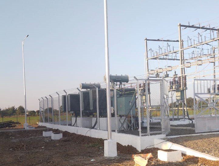 66kV outdoor switchyard