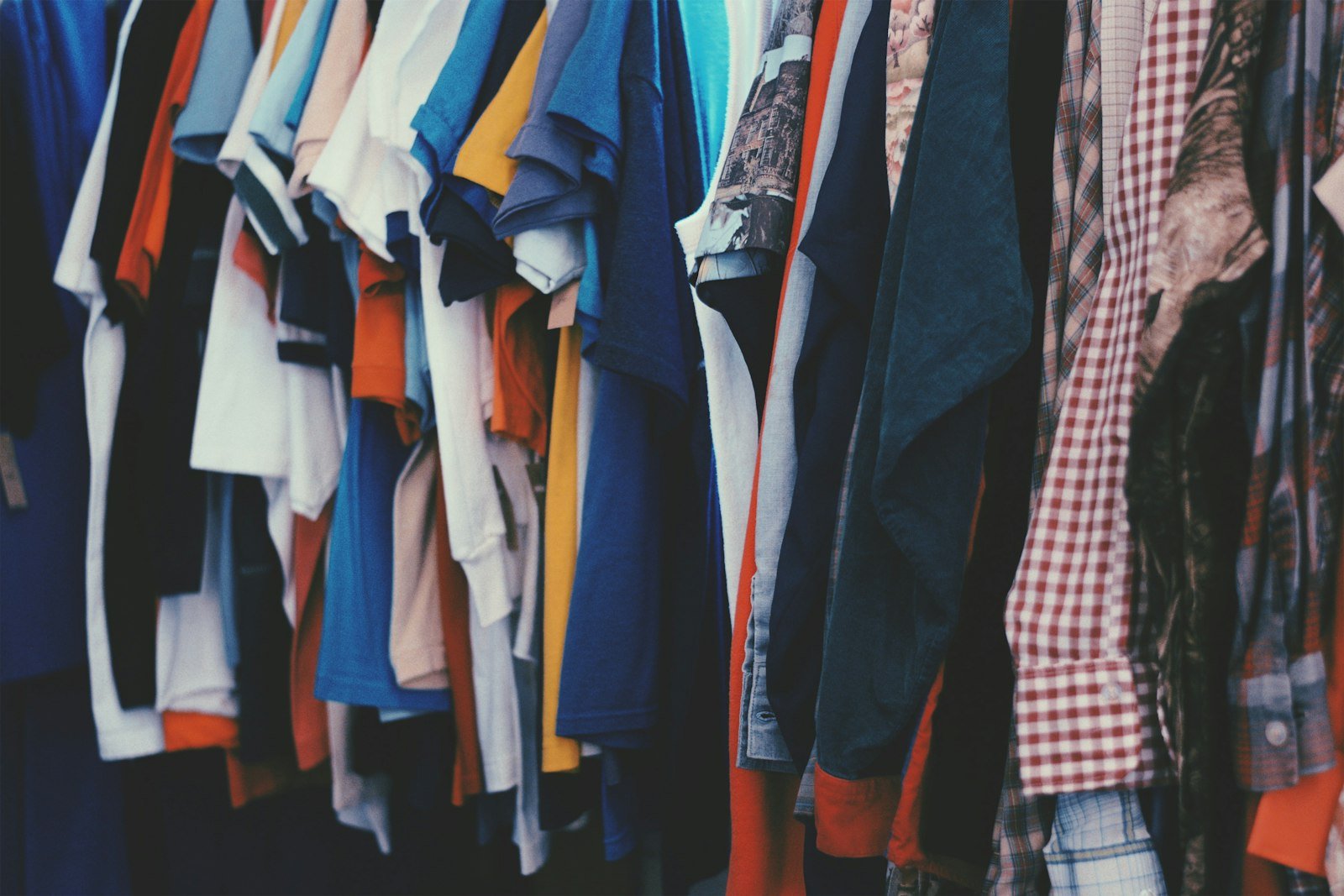 Assorted garments and apparel stock