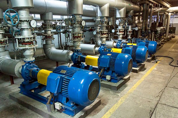 Industrial pump site installation 1