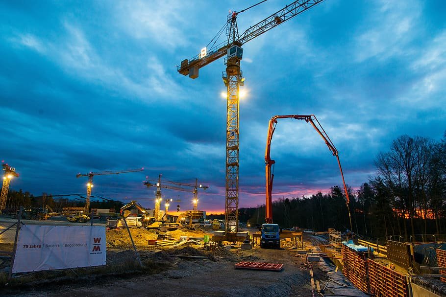 Construction and infrastructure site